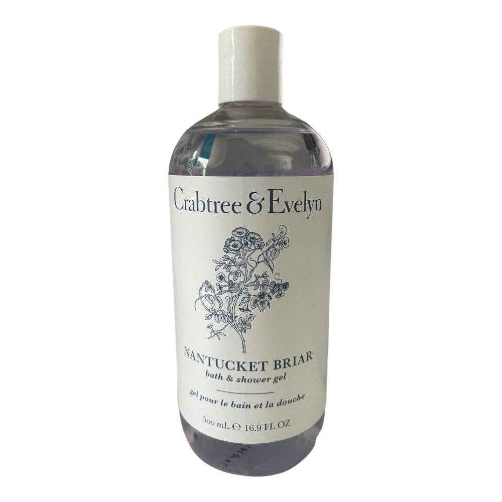 Crabtree & Evelyn Nantucket Briar Bath & Shower Gel 16.9 oz - Picture 1 of 2